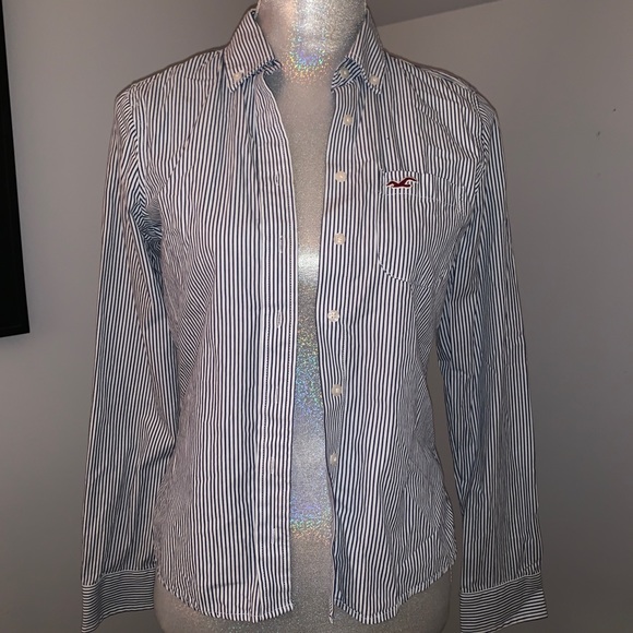 Hollister Collar Shirt button down - Picture 1 of 3